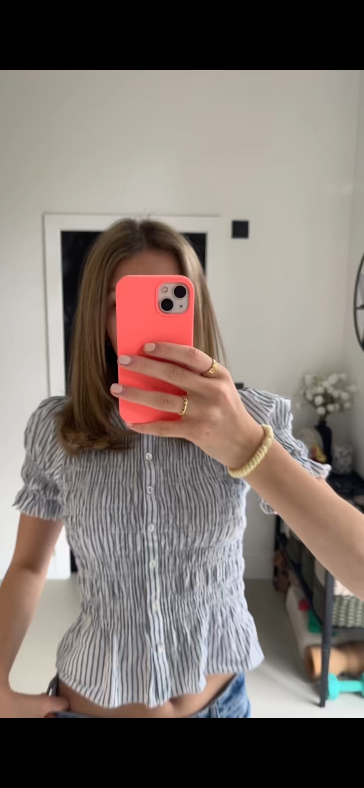 Clemmie Coral phone case