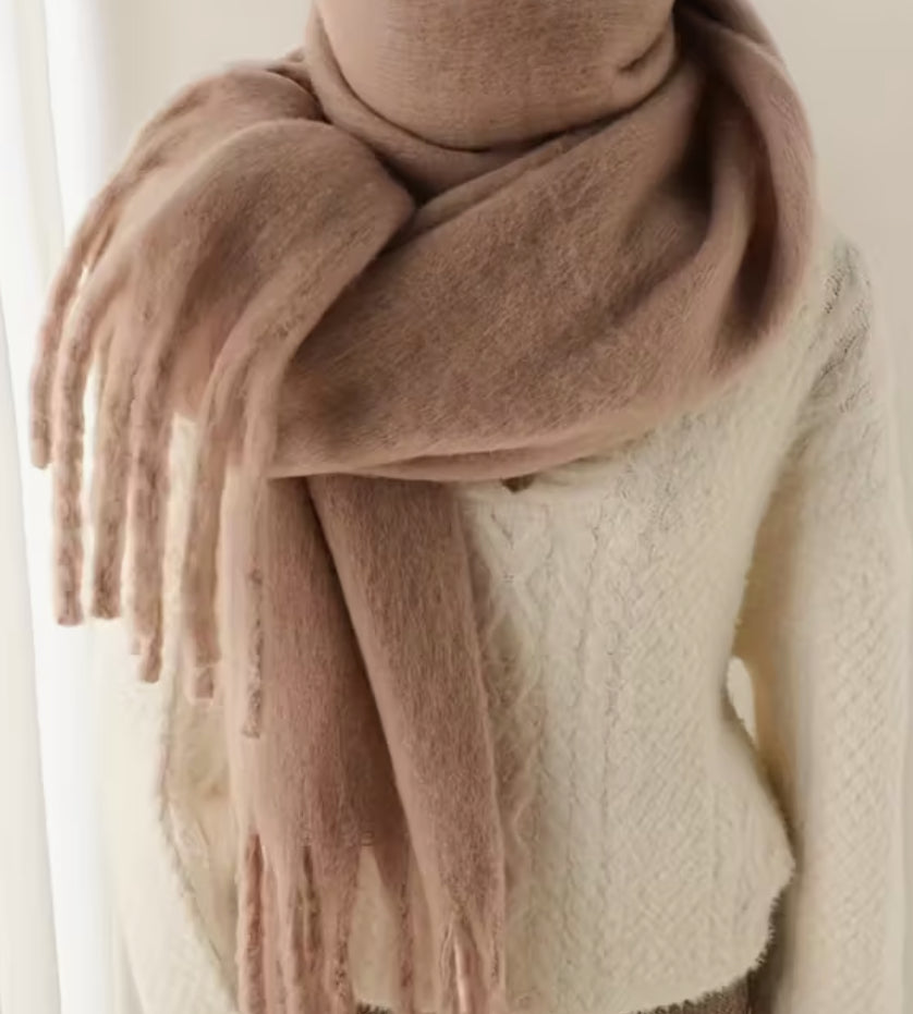 Mid brown scarf